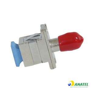 Adaptador Simplex Monomodo Híbrido SC/ST