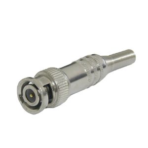 Conector BNC Macho 4mm com Mola - Parafuso
