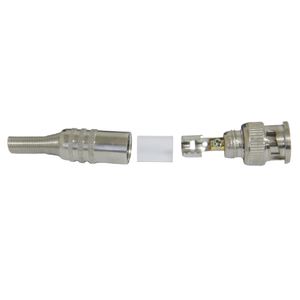 Conector BNC Macho 4mm com Mola - Parafuso