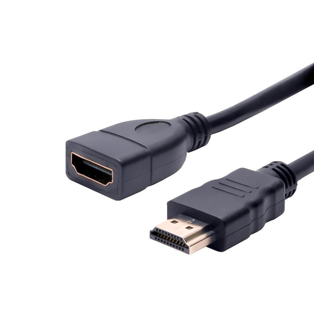 Cabo Extensor HDMI Macho x HDMI Fêmea 0,30 Centímetros Cabo Extensor HDMI 2.0 10 Centímetros