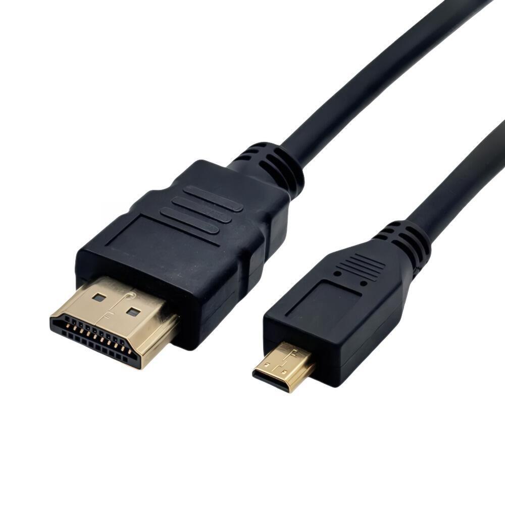 Cabo HDMI x Micro HDMI 1.2 4K 5,0 Metros Cabo HDMI para Micro HDMI 1.2 4K 5,0 Metros