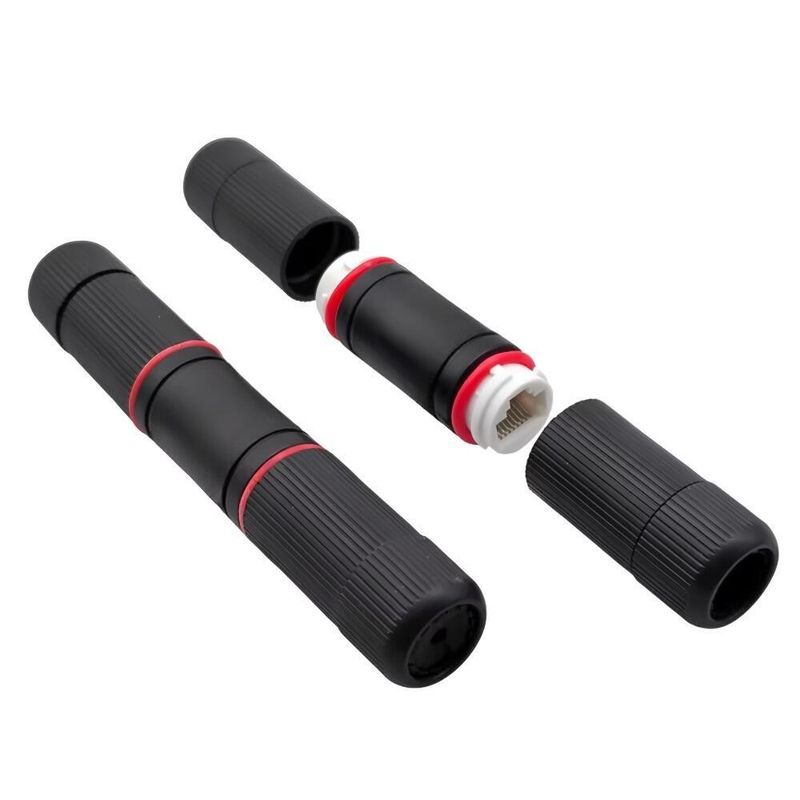 Emenda RJ45 Cat6 à Prova D'água IP67