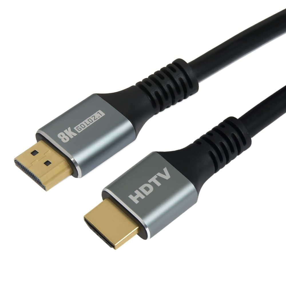 Cabo HDMI 2.1 8k UltraHD 5,0 Metros