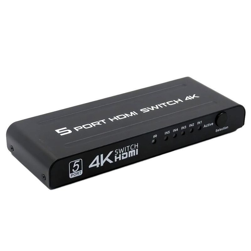 Chaveador HDMI 5 x 1 Versão 1.4