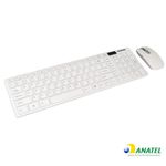 Teclado e Mouse sem Fio 2.4Ghz com Receptor Nano