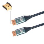 Cabo Displayport Metal 1.2 4K 1,80 Metros