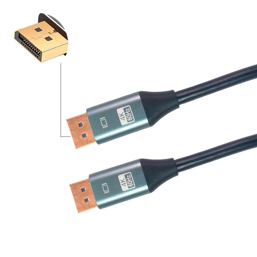 Cabo Displayport Metal 1.2 4K 1,80 Metros