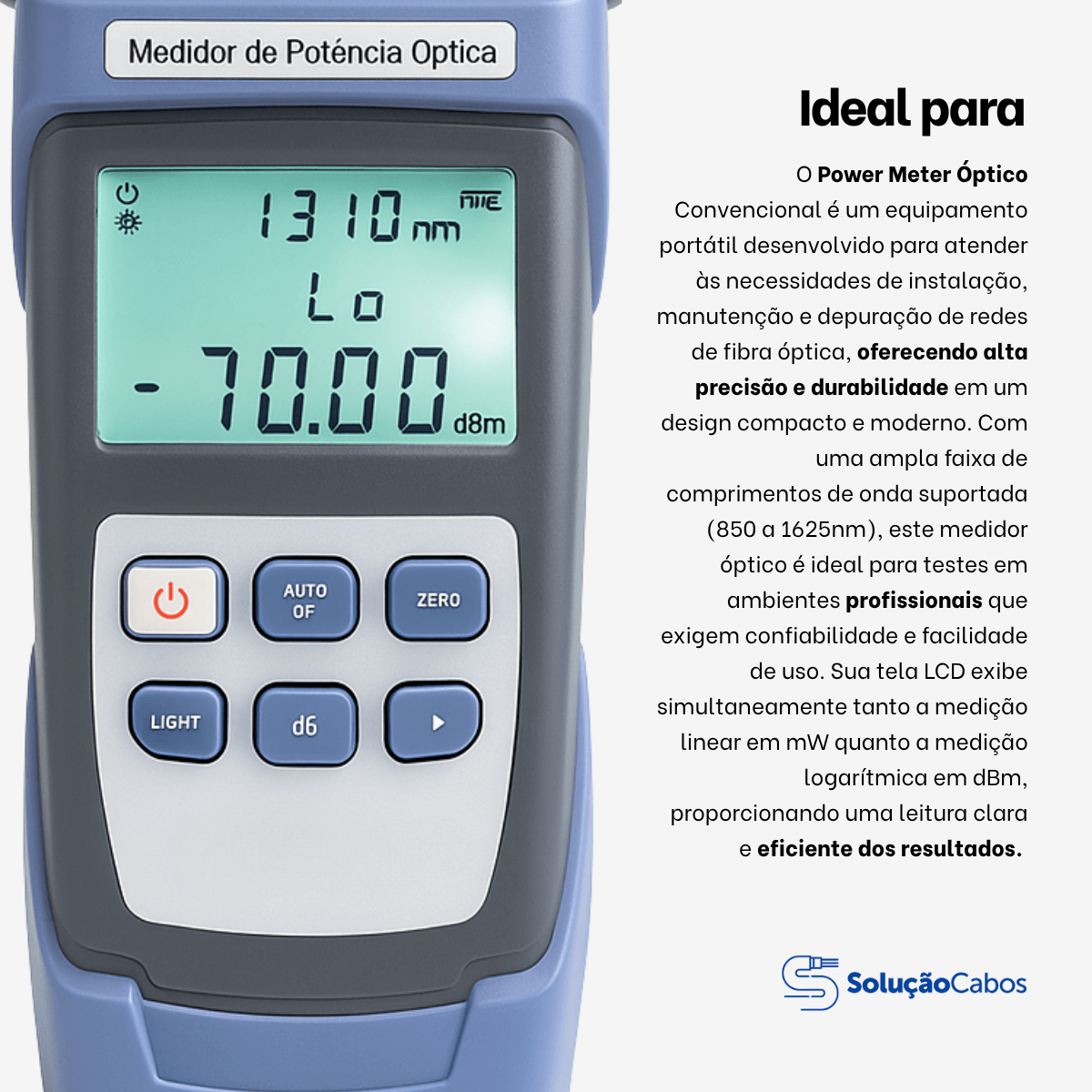 Power Meter Óptico Convencional