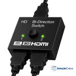 Switch HDMI 2 x 1 Bi-direcional