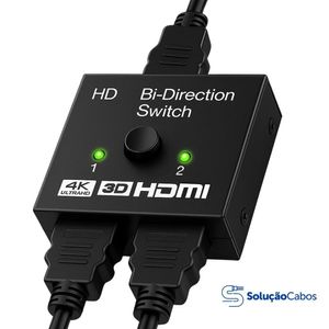 Switch HDMI 2 x 1 Bi-direcional