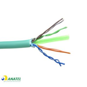 Cabo de Rede CAT6A U/UTP LSZH-FR Prysmian Azul Magenta