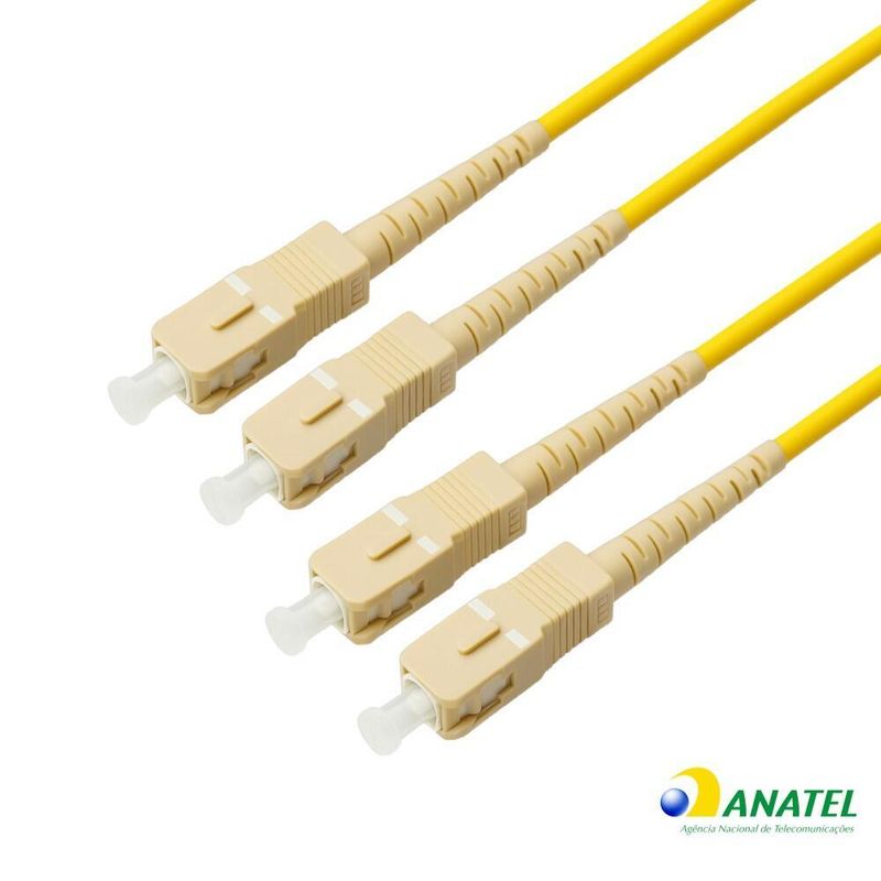 Cordão Óptico Duplex Multimodo SC/UPC COG 5,0 Metros