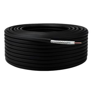 Cabo SDI RG6 Coaxial Digital 95% Malha 24,0 Metros