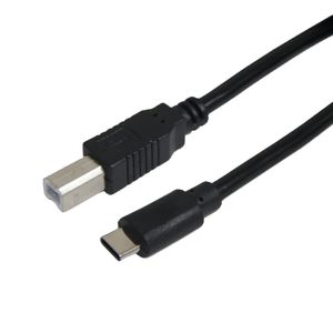 Cabo TIPO-C x USB-B 2.0 para Impressora 1,50 Metros