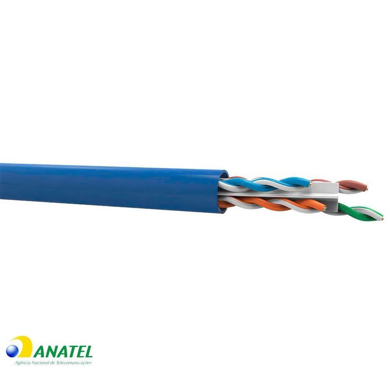 Cabo de Rede CAT6 U/UTP CM 81,0 Metros