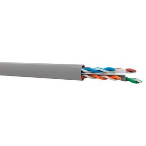 Cabo de Rede Cat6 U/UTP CMX Norphel Cinza com 100 Metros