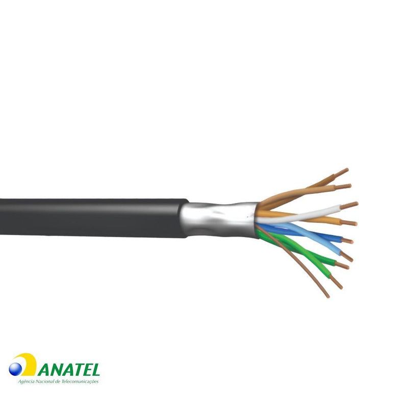 Cabo de Rede CAT5e F/UTP Blindado 71,0 Metros