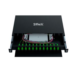 Distribuidor Óptico 12FO Montado SC/APC