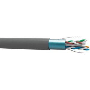 Cabo de Rede CAT6A F/UTP GigaLan LSZH Furukawa Cinza 305 Metros