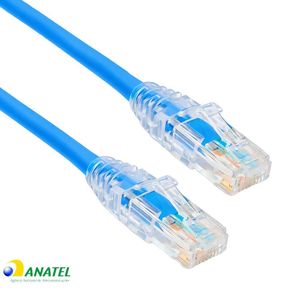 Patch Cord CAT5e U/UTP CMX SohoPlus Azul Claro 1,50 Metros