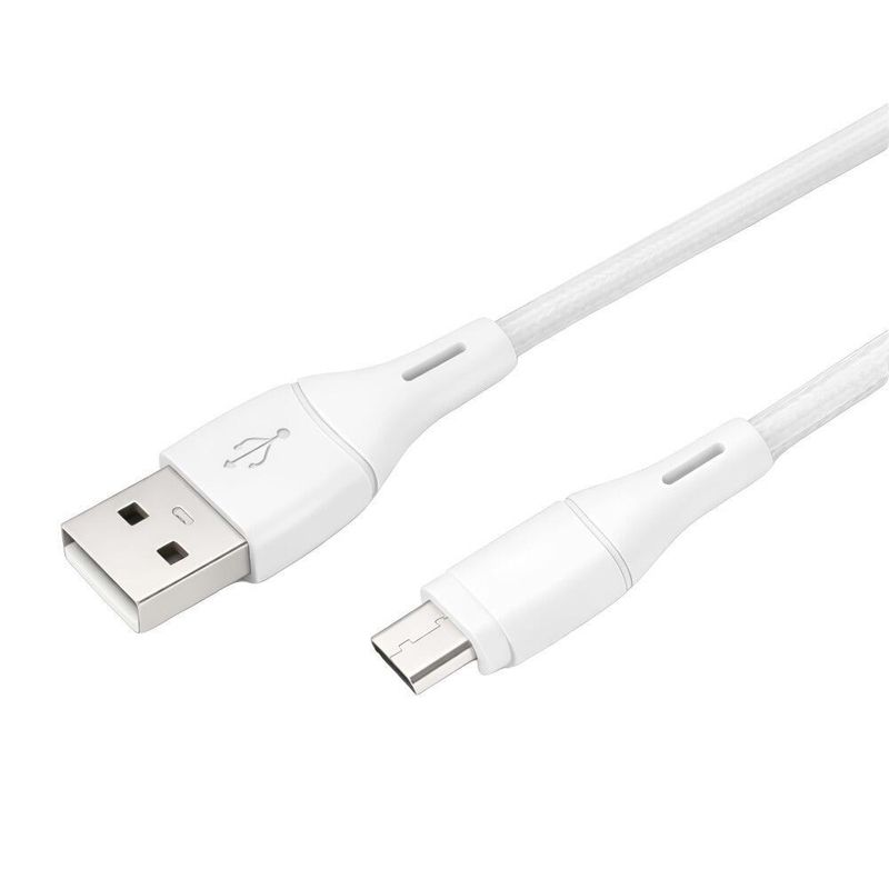 Cabo V8 Micro USB Para USB Turbo Emborrachado 6A 1,0 Metro