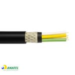 Cabo Fibra Óptica Monomodo DDR-S NR Anti Roedor 6FO 187 Metros