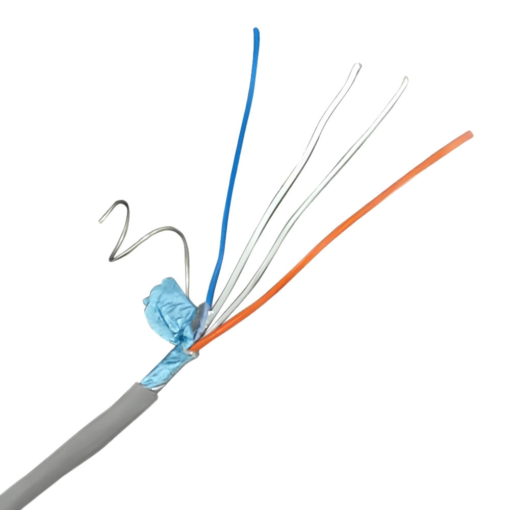 Cabo de Telefone CI 50 x 2 Pares Blindado Rolo com 200 Metros