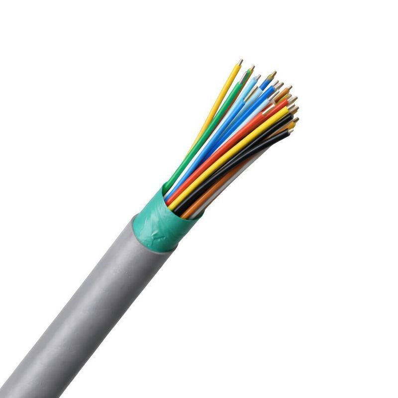 Cabo de Telefone CI 50 x 20 Pares Blindado Cinza