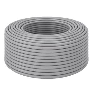 Cabo de Telefone CI 50 x 30 Pares Blindado Cinza