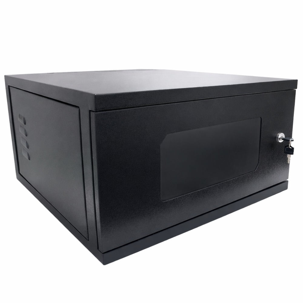 Mini Rack 5Us x 370mm Preto