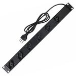 Régua/Calha Rack 19\