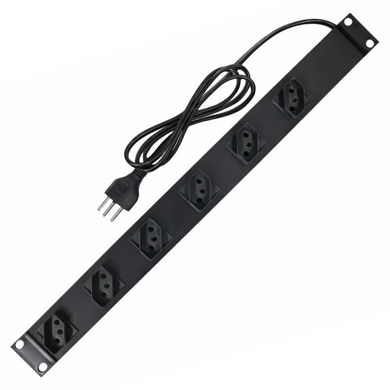 Régua/Calha Rack 19\