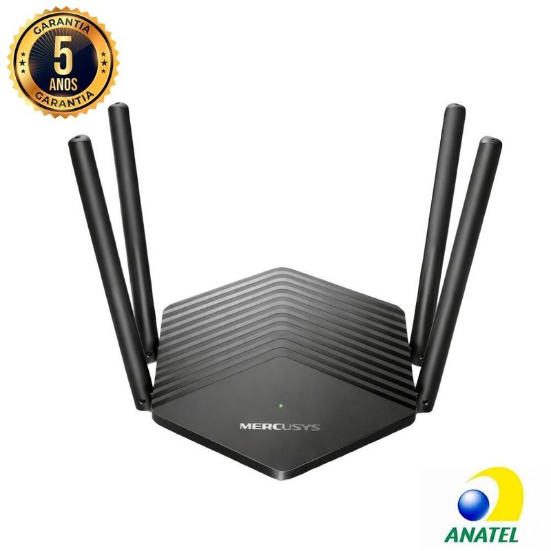 Roteador Dual Band Wi-Fi 6 Gigabit EasyMesh AX3000 MR80X