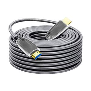 Cabo HDMI Fibra Óptica 2.1 4k/8k Flexível Blindado 15,0 Metros
