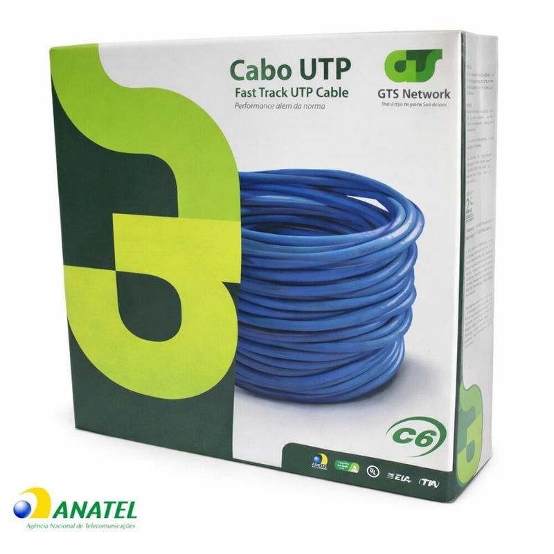 Cabo Coaxial para CFTV 5mm HD-8 100 Metros