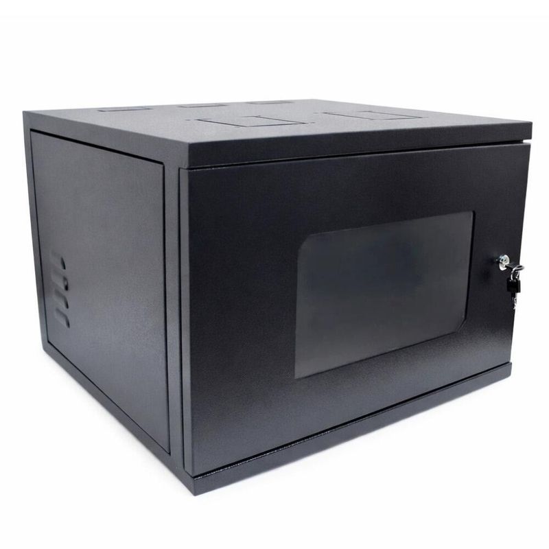 Mini Rack de Parede 7Us x 470mm Preto