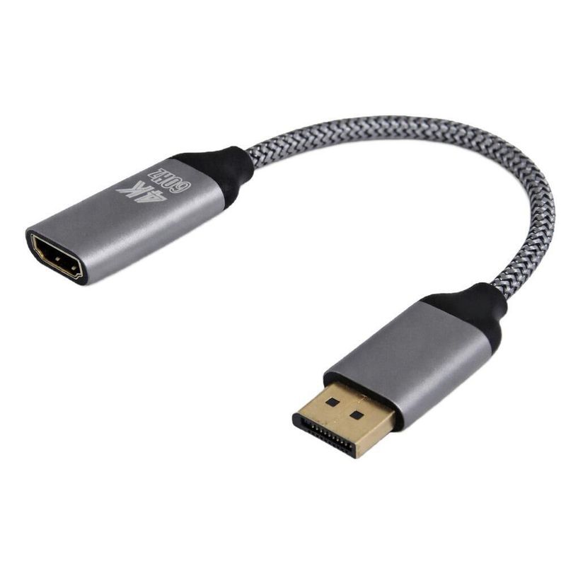 Cabo Adaptador Displayport x HDMI 4K 60Hz