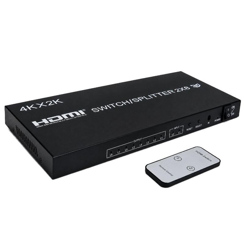Switch HDMI 4K 2 x 8