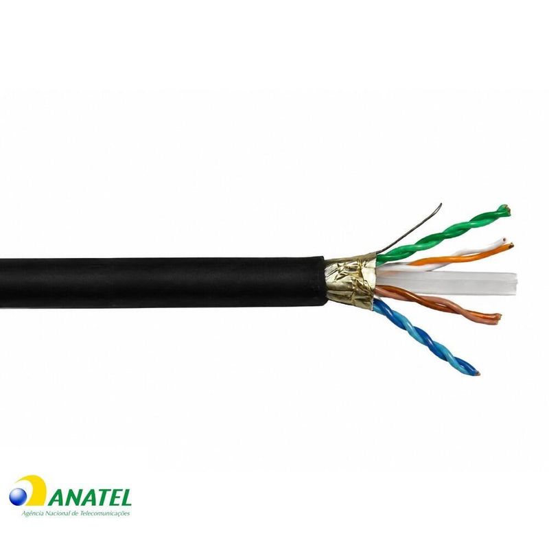 Cabo de Rede Cat6 F/UTP CMX Blindado