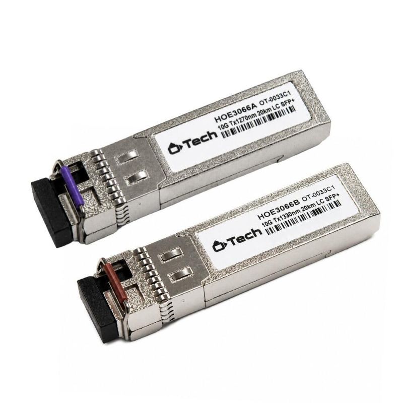 Módulo Gbic Transceptor LC SFP+ 10Giga 20KM Monomodo Lado A/B
