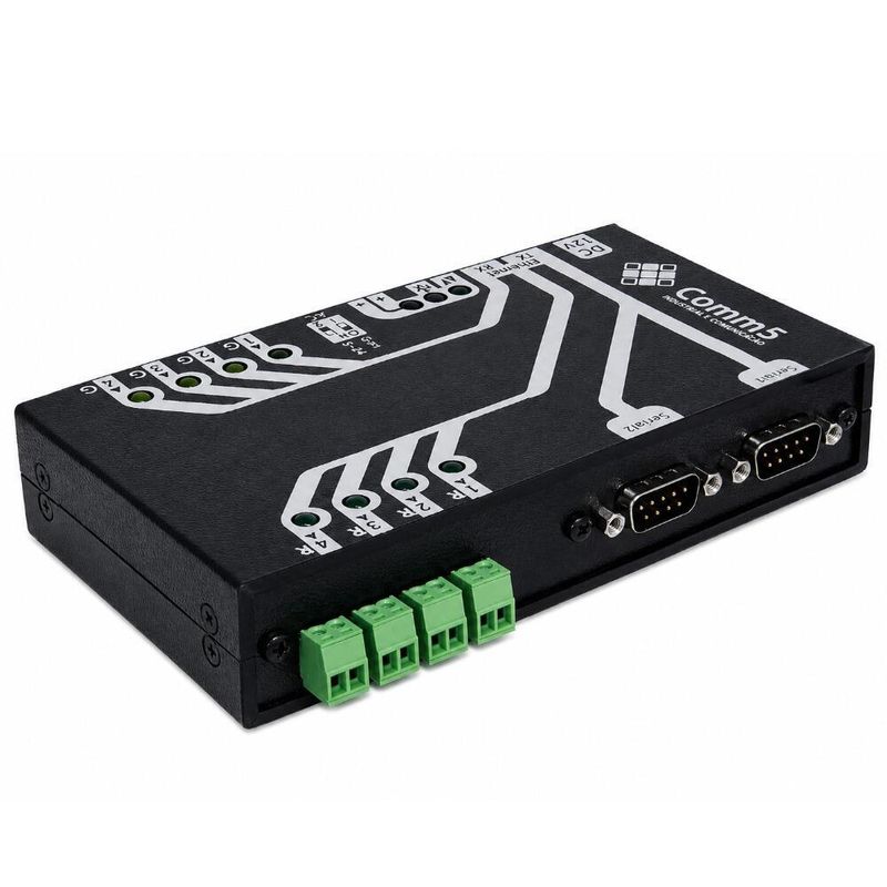 Módulo I/O TCP/IP 10/100 com 4 x 4 Portas Digitais e 2 Portas Seriais RS232 TX/RX MA-5000-3
