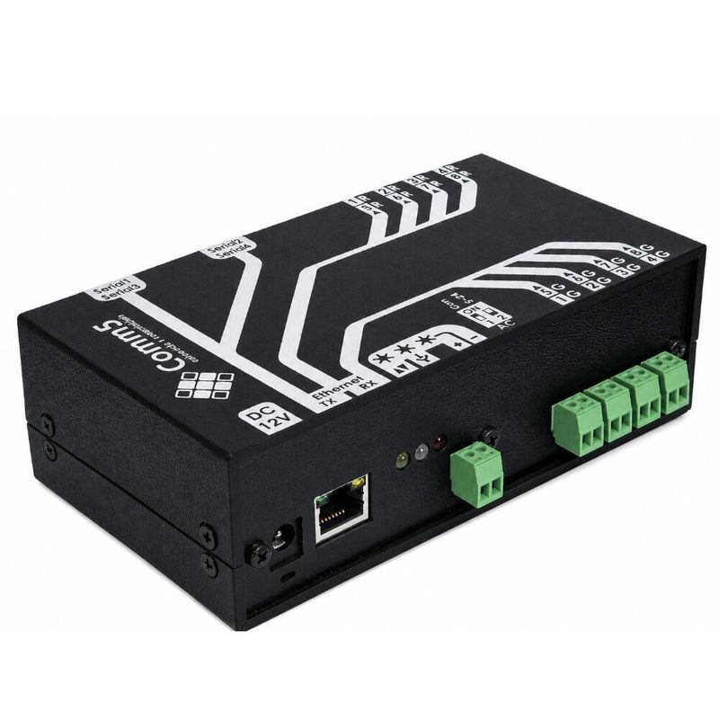 Módulo I/O Inteligente TCP/IP 10/100 com 4 x 4 Portas Digitais MI-100-2