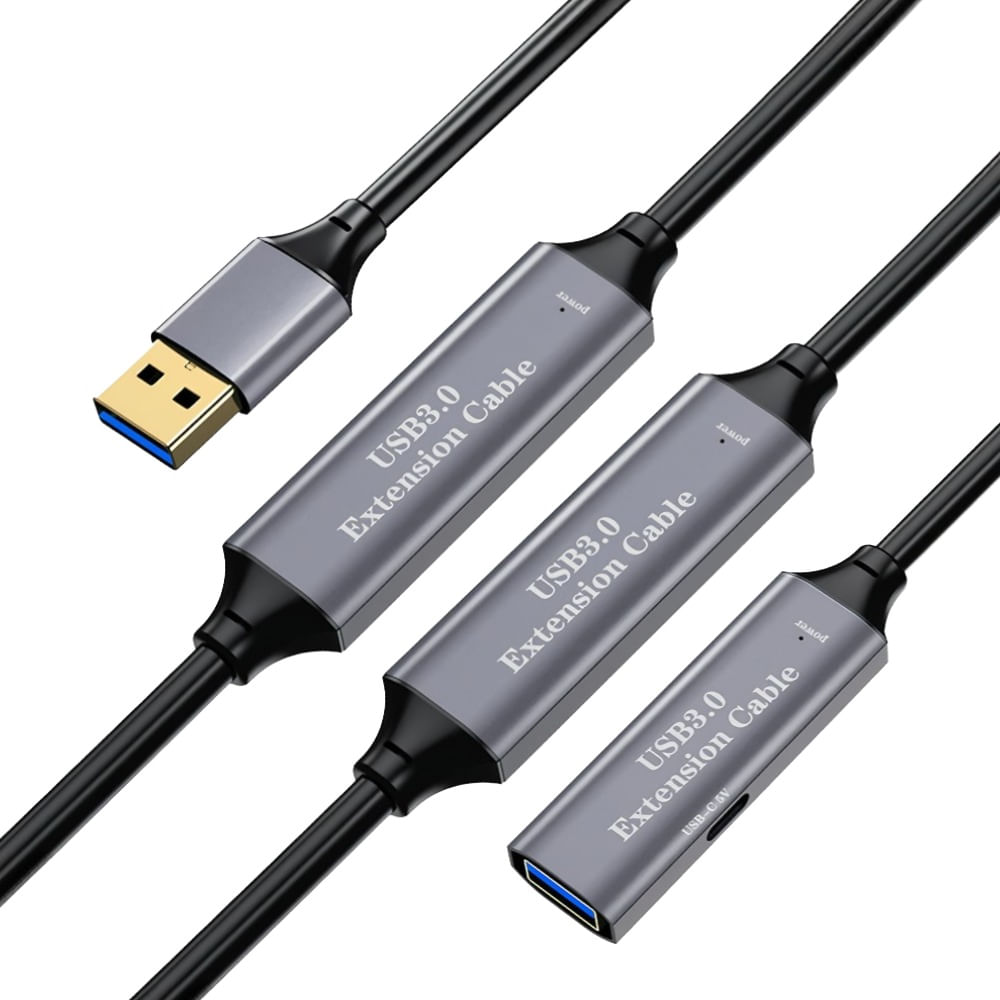 Cabo Extensor USB 3.0 Amplificado 20,0 Metros