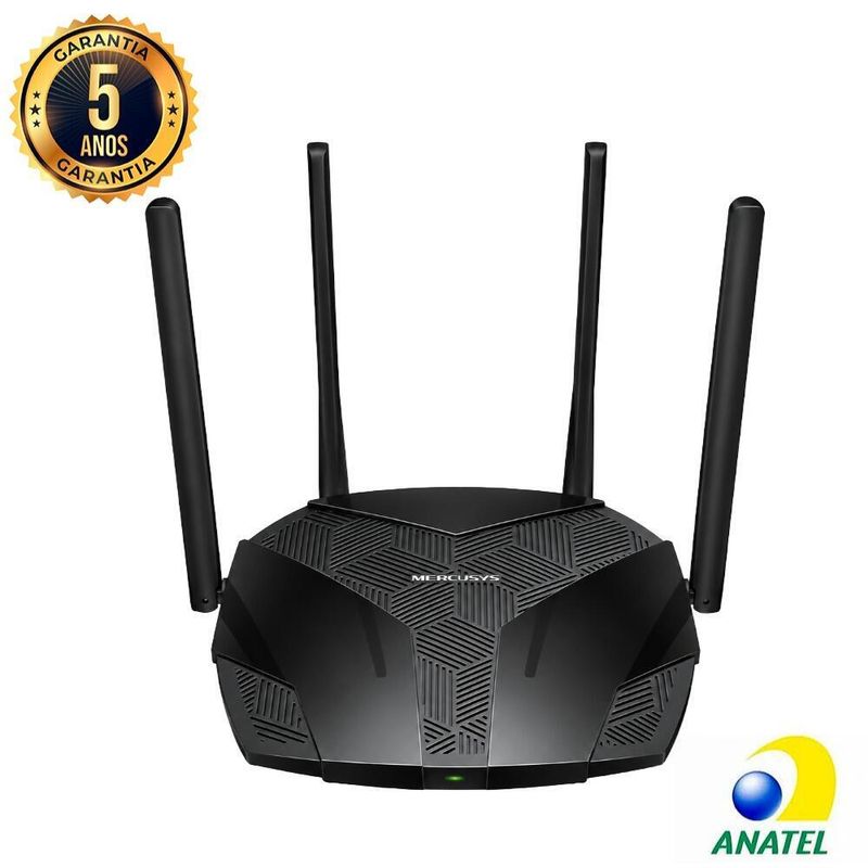 Roteador Wi-Fi 6 Gigabit Dual Band EasyMesh MR70X AX1800